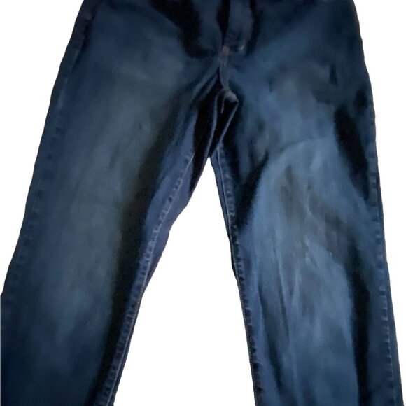 NYDJ Not Your Daughters Jeans Ankle Jeans-Dark Wash Denim-Size 8-GUC - Picture 4 of 7